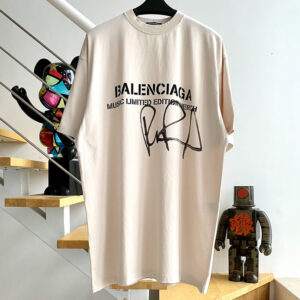 발렌시아가 【계단집】 x 루폴 RuPaul 오버사이즈 반팔 티셔츠