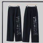 발렌시아가 【YD공장】 배기 팬츠 트랜스페어런트 테이프