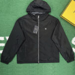 펜디 【잔디집】 FF 로고 메탈 후드 집업 자켓 (레어)