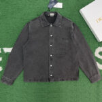 디올 【잔디집】 코튼 오버셔츠（레어）