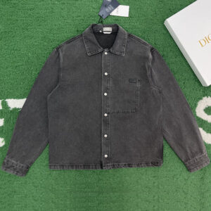 디올 【잔디집】 코튼 오버셔츠（레어）