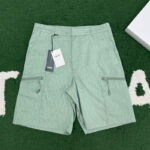 디올 【잔디집】 오블리크 카고 숏 팬츠（레어）