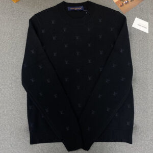 루이비통 【터보】 24FW 엠브로이더드 시그니처 메리노 크루넥 1AFIXC（TJ공장）