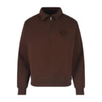 프라다 【잔디집2】 기능성 코튼 플리스 폴로 셔츠（세븐）