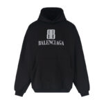 발렌시아가 【잔디집2】 나노 BB 로고 후디（세븐）