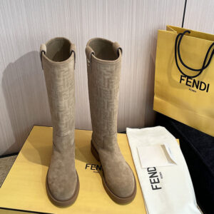 펜디 필로 롱 스웨이드 부츠