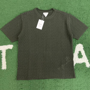 보테가베네타 【잔디집】 코튼 크로쉐 니트 티셔츠（레어）