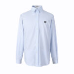 미우미우 【잔디집2】 24SS 셔츠 스트라이프 코튼 (세븐)