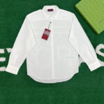 구찌 [잔디집] 아프리케 코튼 셔츠 로고