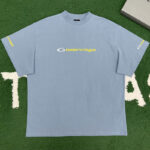 발렌시아가 【잔디집】 트랙수트 반팔 티셔츠 로고 오버사이즈 (레어)