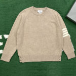 톰브라운 【잔디집】 4-Bar 사선완장 셰틀랜드 울 풀오버 니트 스웨터 (레어)