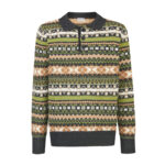 로에베 【잔디집2】 멀티 울 폴로 스웨터 (세븐)