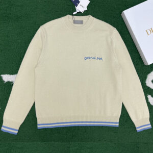 디올 【잔디집】 Tag 울 스웨터 니트（레어）