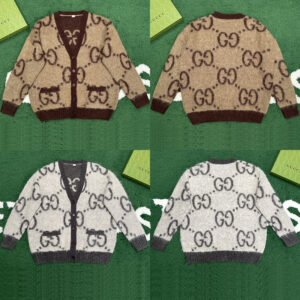 구찌 【잔디집】 GG 리버서블 모헤어 울 가디건 (레어)