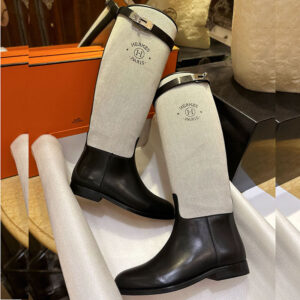 에르메스 【터보공장】 켈리 점핑 부츠 （TJ공장）
