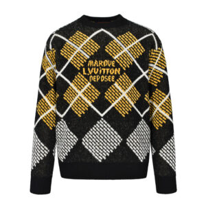 루이비통 【잔디집2】 (세븐) 울 블렌드 풀오버 니트 스웨터