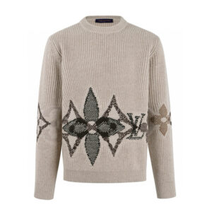 루이비통 【잔디집2】 （세븐） 그래픽 니티드 크루넥 니트 스웨터