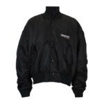 발렌시아가 【잔디집2】 폴리티컬 캠페인 바시티 자켓（세븐）