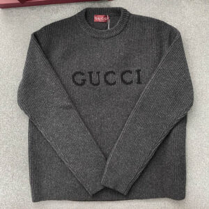 구찌 【TJ공장】 로고 인타르시아 울 스웨터 （터보）