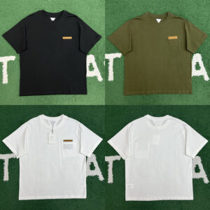 보테가베네타 【잔디집】 인트레치아토 피마 코튼 저지 티셔츠 (레어)