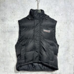 발렌시아가 【사슬공장】 24SS 푸퍼 패딩 베스트 웨이브로고