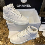 샤넬 [TJ공장] 23A CC로고 에어포스 하이탑 올흰