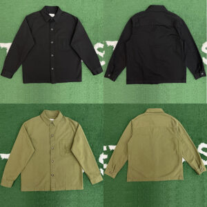 생로랑 【잔디집】 코튼 린넨 개버딘 카산드라 오버셔츠（레어）