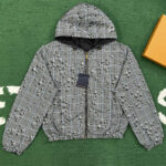 루이비통 【잔디집】 모노그램 나일론 리버서블 윈드브레이커 (레어)