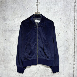 로에베 【사슬공장】 아나그램 엠보 코듀로이 코튼 캐시미어 자켓 패치