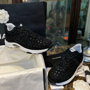 샤넬 【터보】 CC로고 믹스드파이브 스니커즈 블랙 (TJ공장)