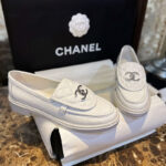 샤넬 【TJ공장】 CC 퀄팅 턴락 모카신 로퍼 (터보)