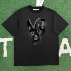 아크네 【잔디집】 프린트 반팔 티셔츠（레어）