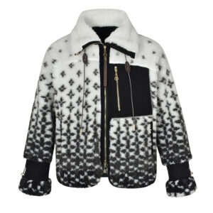 루이비통 【잔디집2】 옹브레 모노그램 후리스 자켓（세븐）