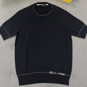 펜디 [TJ공장] 시티치 자카드 반팔 스웨터