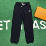 루이비통 【잔디집】 엠브로이더드 코튼 팬츠 시그니처 (레어)