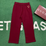 구찌 【잔디집】 웹 인터로킹 G 로고 저지 트라우저 （레어）