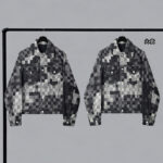 루이비통 【YD공장】 다모플라주 데님 클래식 자켓