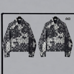 루이비통 【YD공장】 다모플라주 데님 클래식 자켓