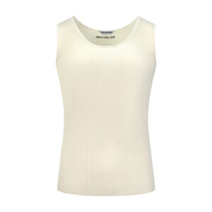 발렌시아가 【잔디집2】 립 니트 탱크 탑（세븐）