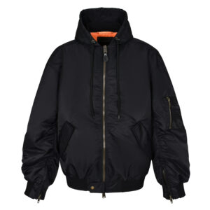 발렌시아가 【잔디집2】 3B 스포츠 아이콘 라이트 후드 봄버 자켓（세븐）