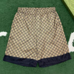 구찌 【잔디집】 GG 홀스빗 실크 트윌 팬츠（레어）