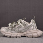 발렌시아가 【VG공장】 3XL 스니커즈 나일론 사틴 보우 그레이