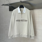 루이비통 【사슬공장】 엠벨리시드 하프 지퍼 스웨트셔츠