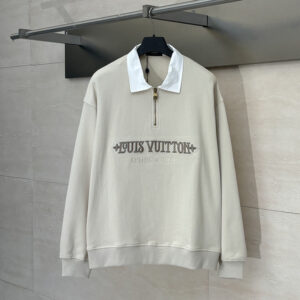 루이비통 【사슬공장】 엠벨리시드 하프 지퍼 스웨트셔츠