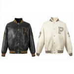 프라다 【잔디집2】 패치 코튼 봄버 자켓（세븐）