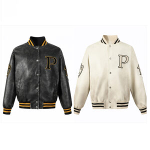 프라다 【잔디집2】 패치 코튼 봄버 자켓（세븐）