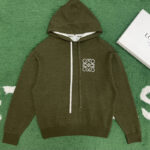 로에베 【잔디집】 아나그램 울 후디（레어）