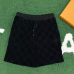 루이비통 [잔디집] 다미에 코튼 프렌치 테리 숏 팬츠 (레어)