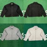 아크네 【잔디집】 집업 자켓 울 （레어）