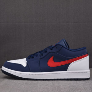 나이키 【CJ공장】 에어조던 1 로우 SE USA 미드나잇 네이비 짐 레드 화이트 CZ8454-400